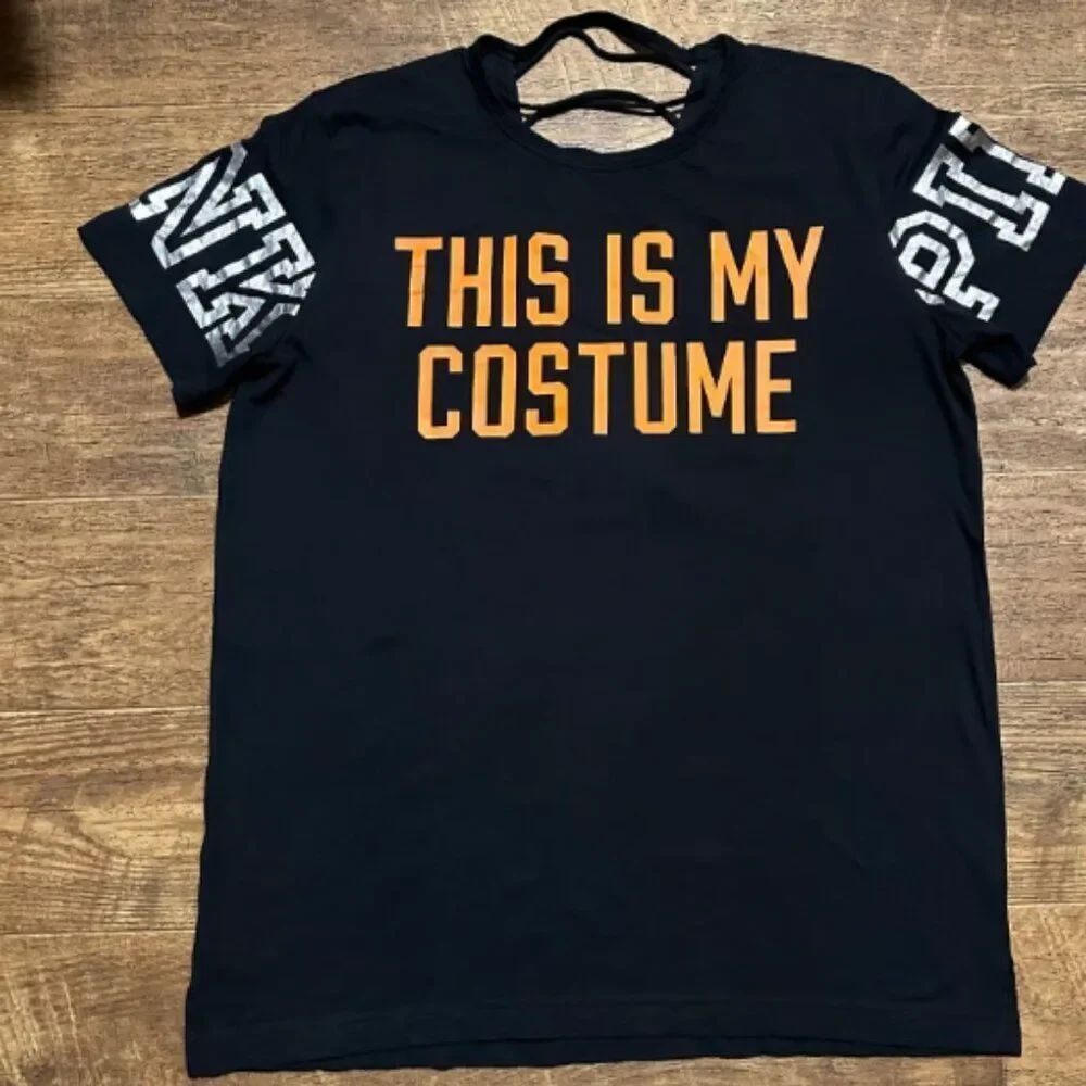 Victoria's Secret PINK 2017 HALLOWEEN CAMPUS TEE